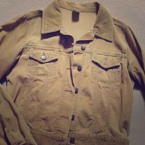 Corduroy tan jacket